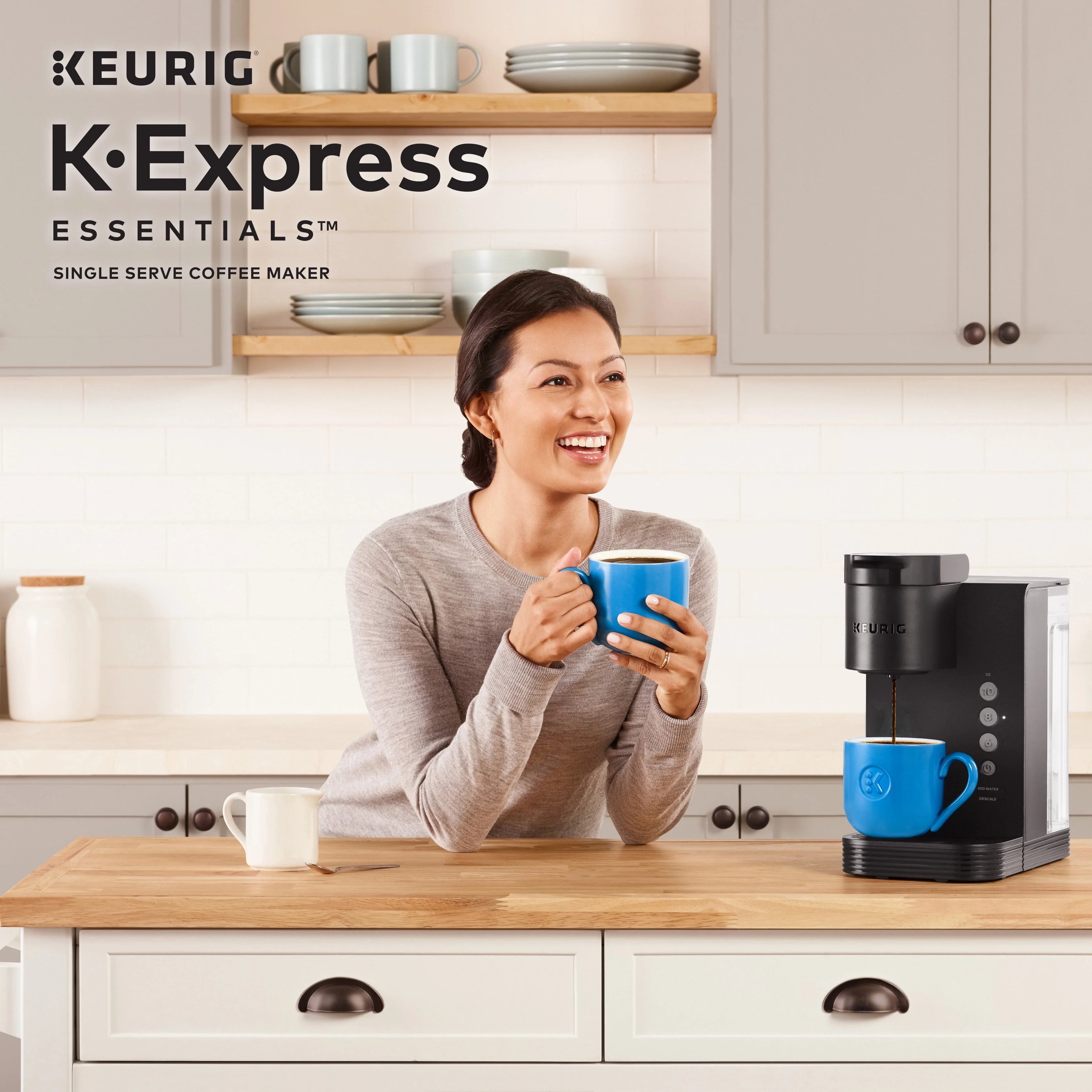 Keurig K-Express Essentials Single Serve K-Cup Pod Coffee Maker, Black L838940