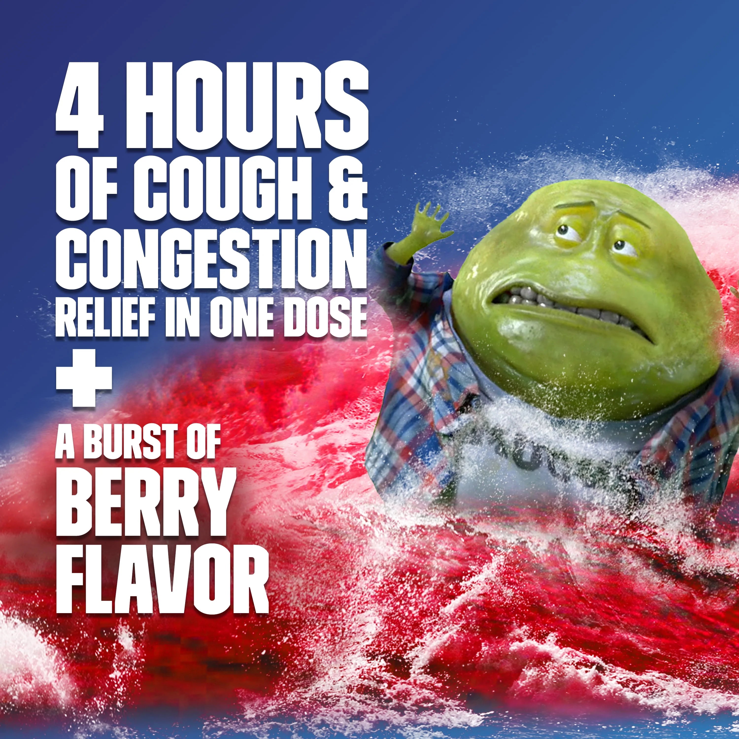 Mucinex Fast Max Severe Congestion & Cough Liquid Medicine, 6 fl oz V383