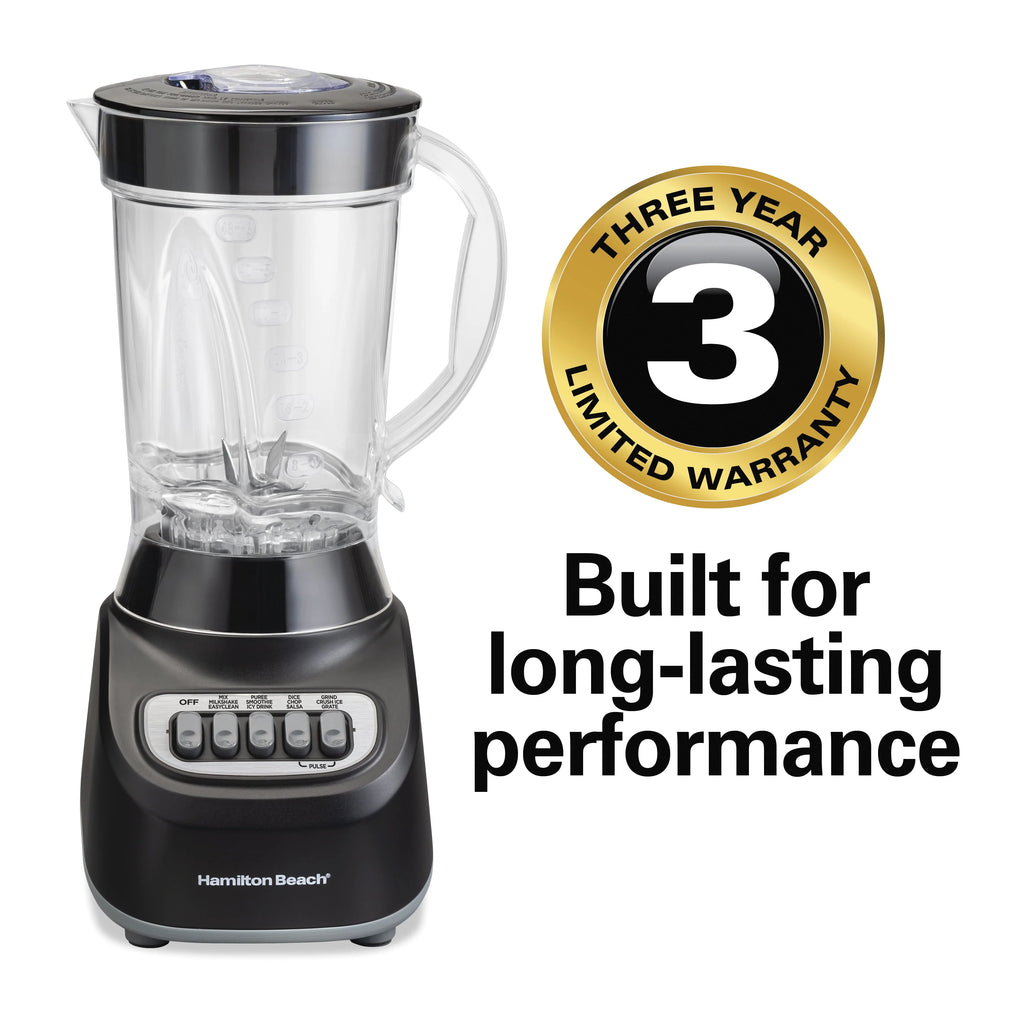Hamilton Beach Smoothie Blender 48 oz Black N224