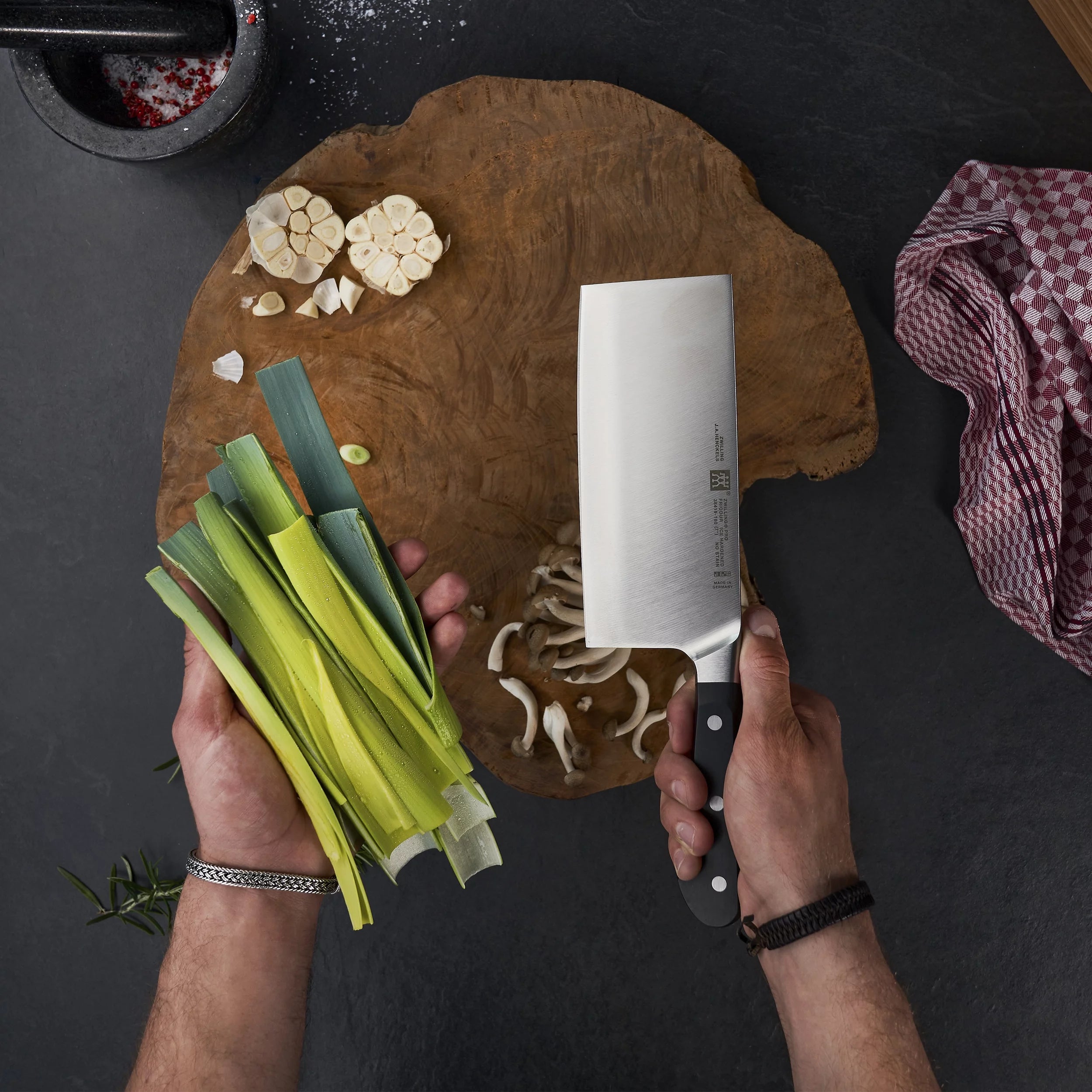 ZWILLING Pro 7" Chinese Chef's Knife J7214