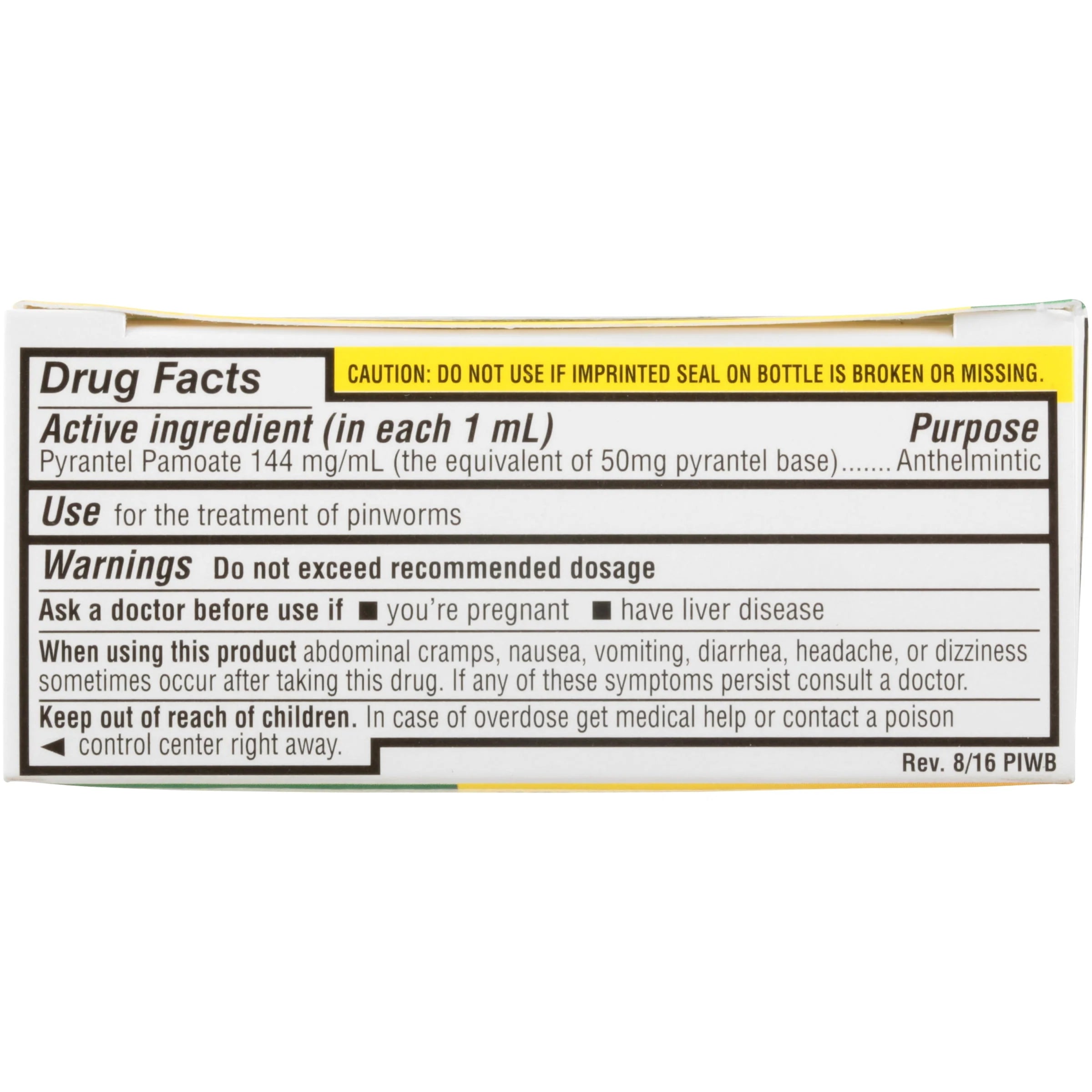 Reese's Pinworm Medicine, 1 fl oz W8365