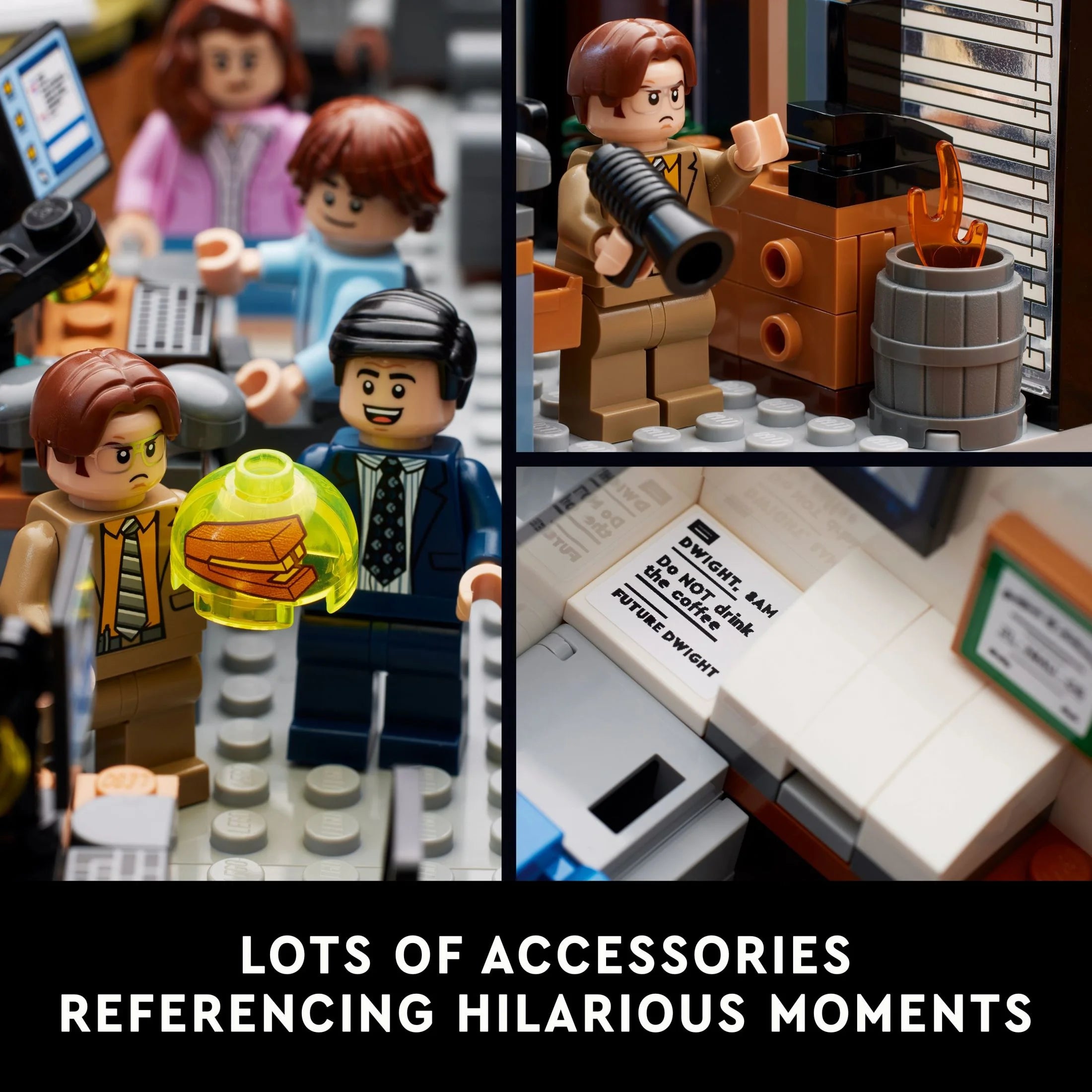 LEGO Ideas The Office 21336 Building Set with 15 Minifigures W784650