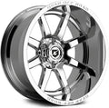 Gear Off Road 762C Pivot 20x10 5x5" -19mm Chrome Wheel Rim 20" Inch
