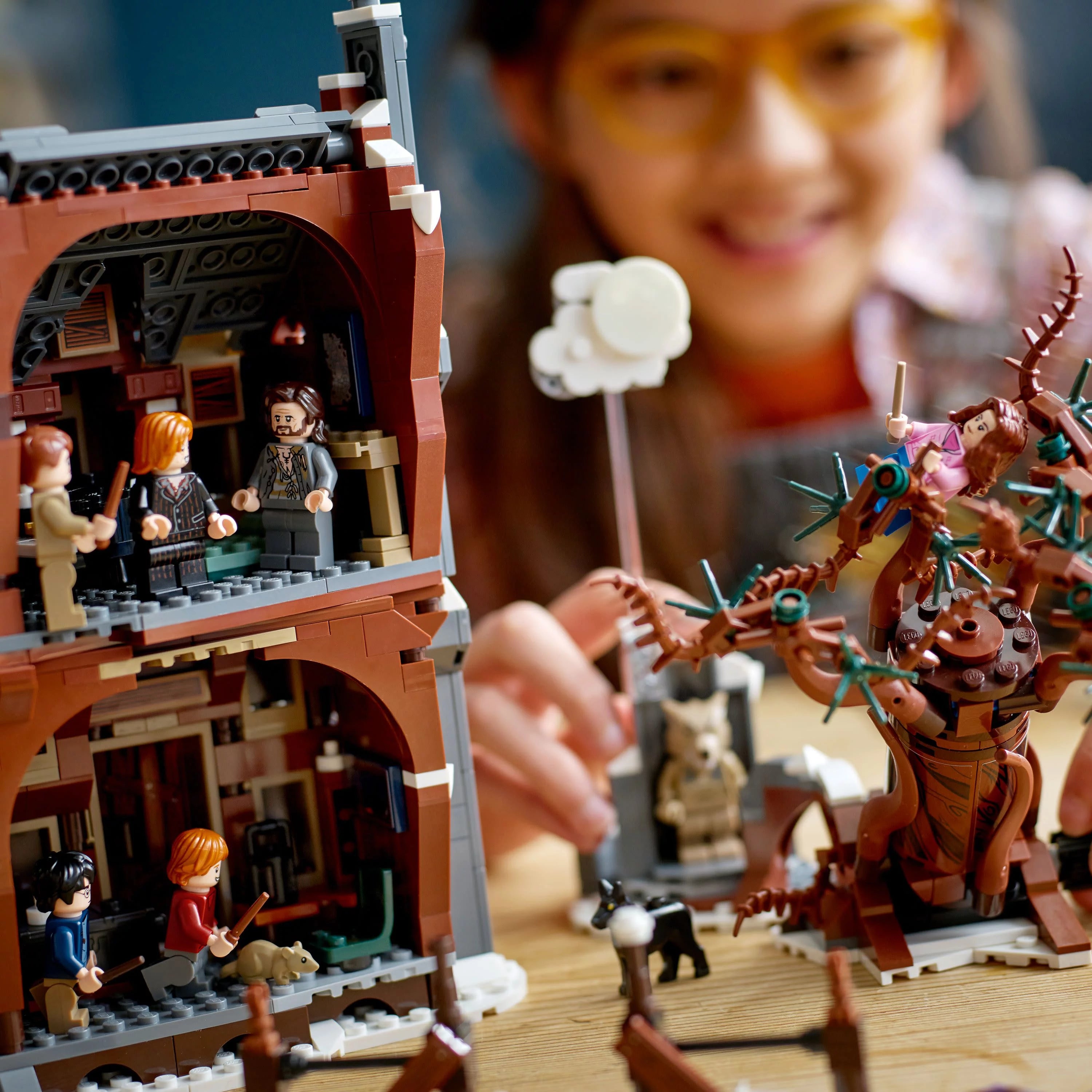 LEGO Harry Potter The Shrieking Shack & Whomping Willow 76407 Wizarding World Toy D161