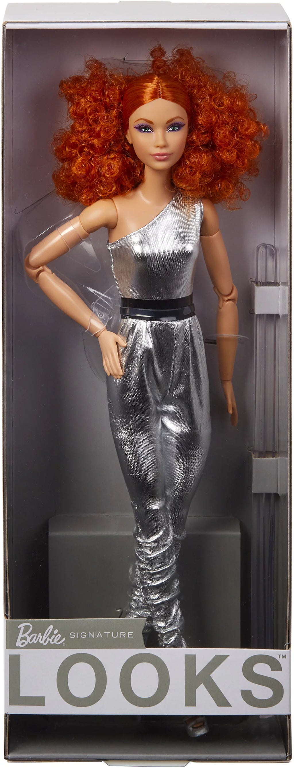 Barbie Looks Collectible Fashion Doll with Curly Red Hair I352