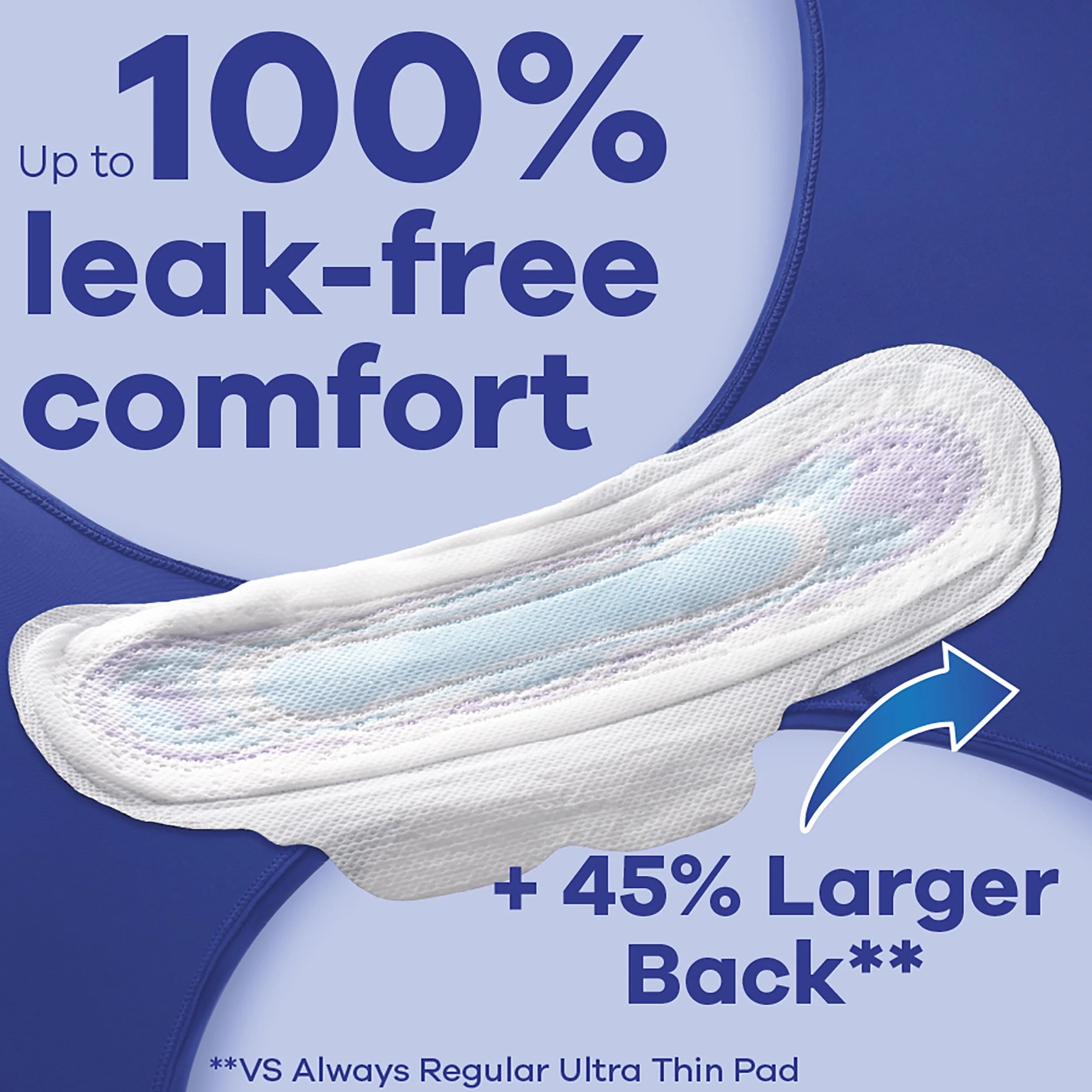Always Ultra Thin Overnight Pads with Wings Size 4, 36 Count L6469