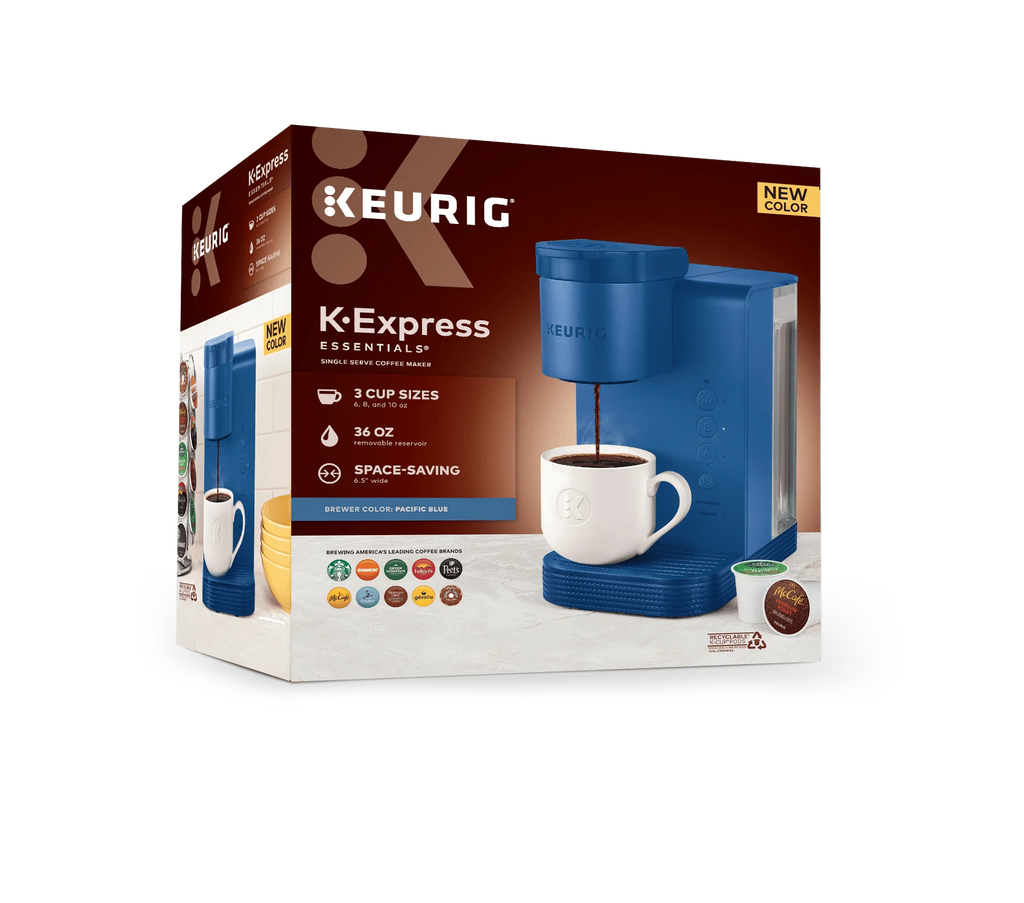 Keurig K-Express Essentials Single Serve K-Cup Pod Coffee Maker, Black L838940