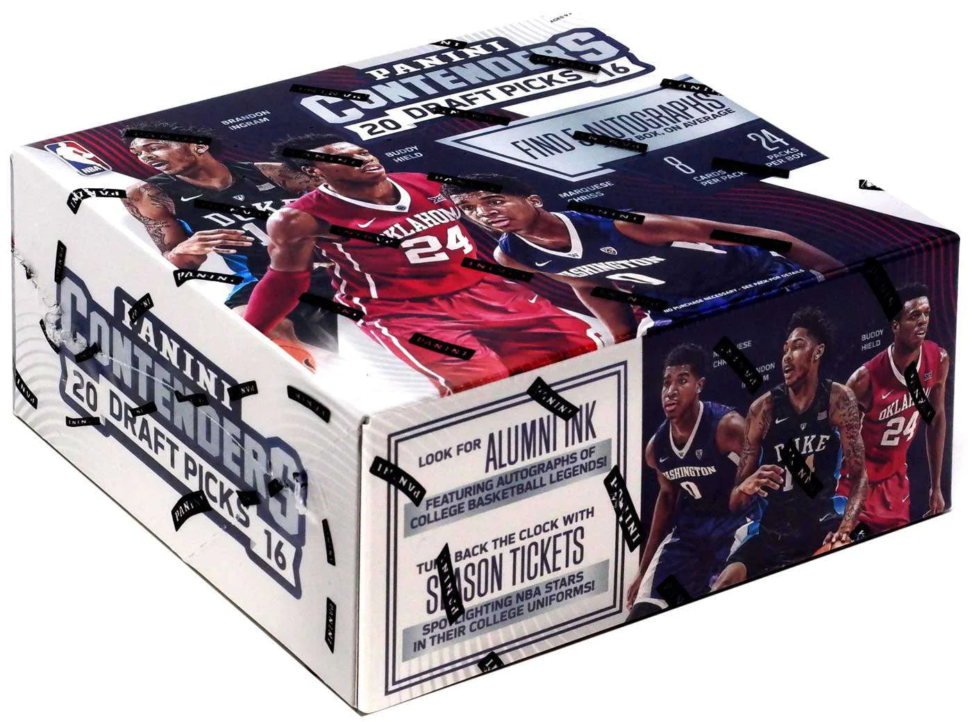 2016-17 Panini Contenders Basketball Trading Card Hobby Box W9151