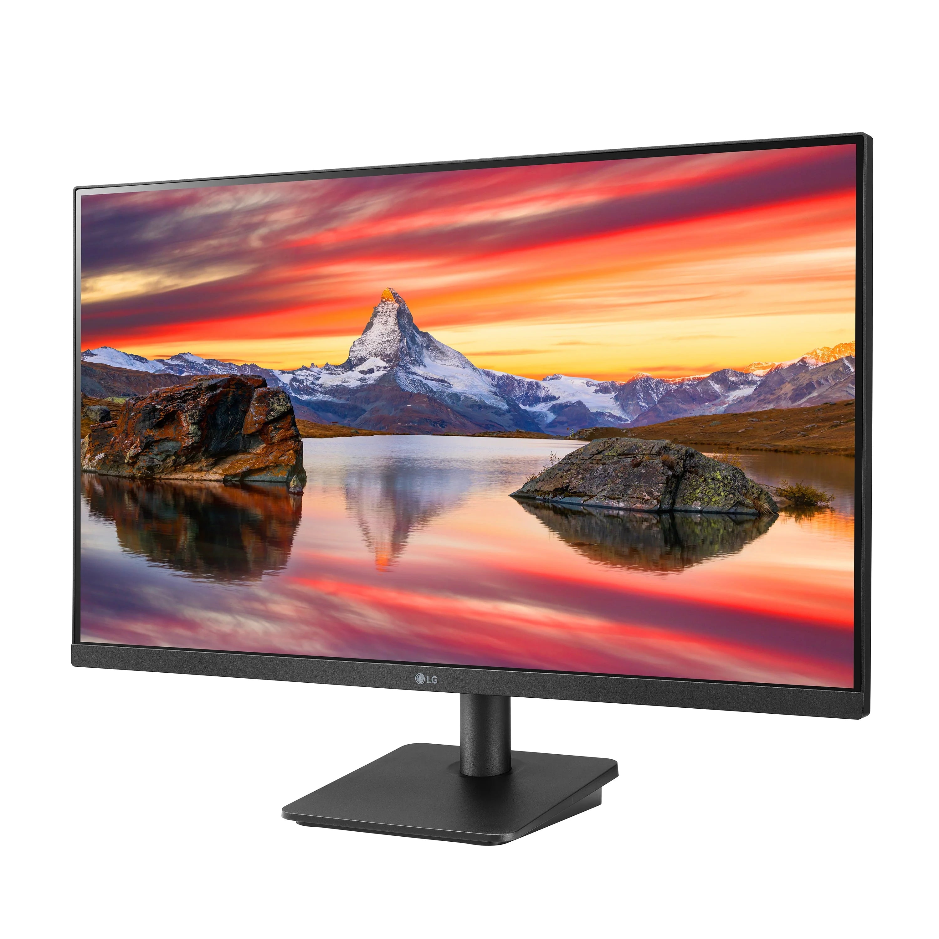 LG 27 FHD IPS 3-Side Borderless Monitor with Anti-Glare & AMD FreeSync - 27MP40W-B H244