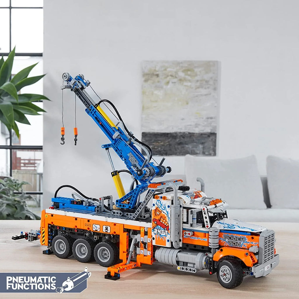 LEGO Technic Heavy-Duty Tow Truck 42128 with Crane T685236