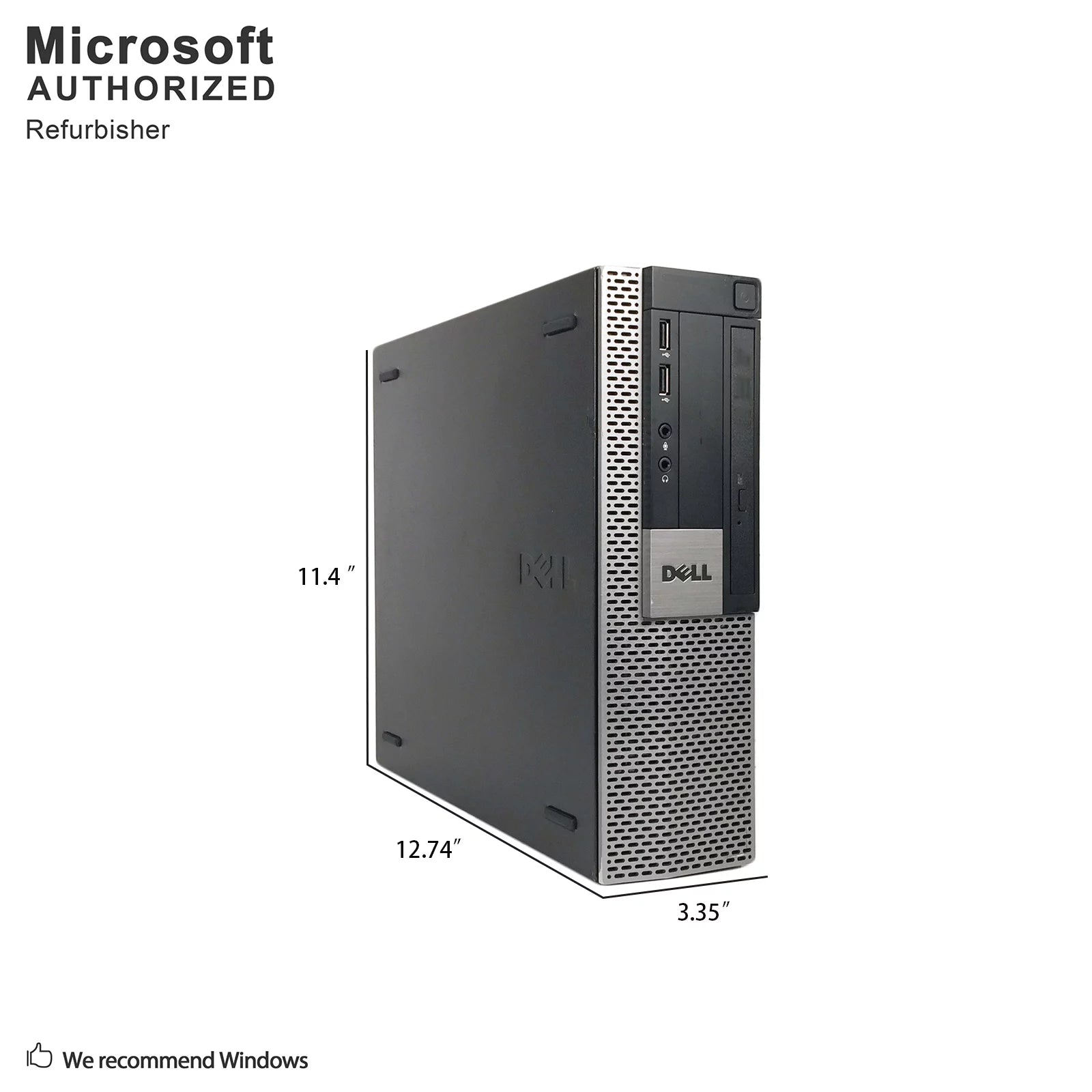Dell Optiplex 960 SFF Desktop Computer, 3.0GHz, 4GB RAM, 160GB, Windows 10 Pro Y657