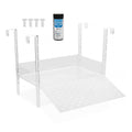 Extra Large Wide Hanging Turtle Basking Platform 17×16 Aquatic Reptile Ramp Dock with Foot Grips