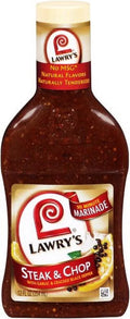 Lawry's Steak & Chop Marinade, 12 Fl Oz (Pack of 3)