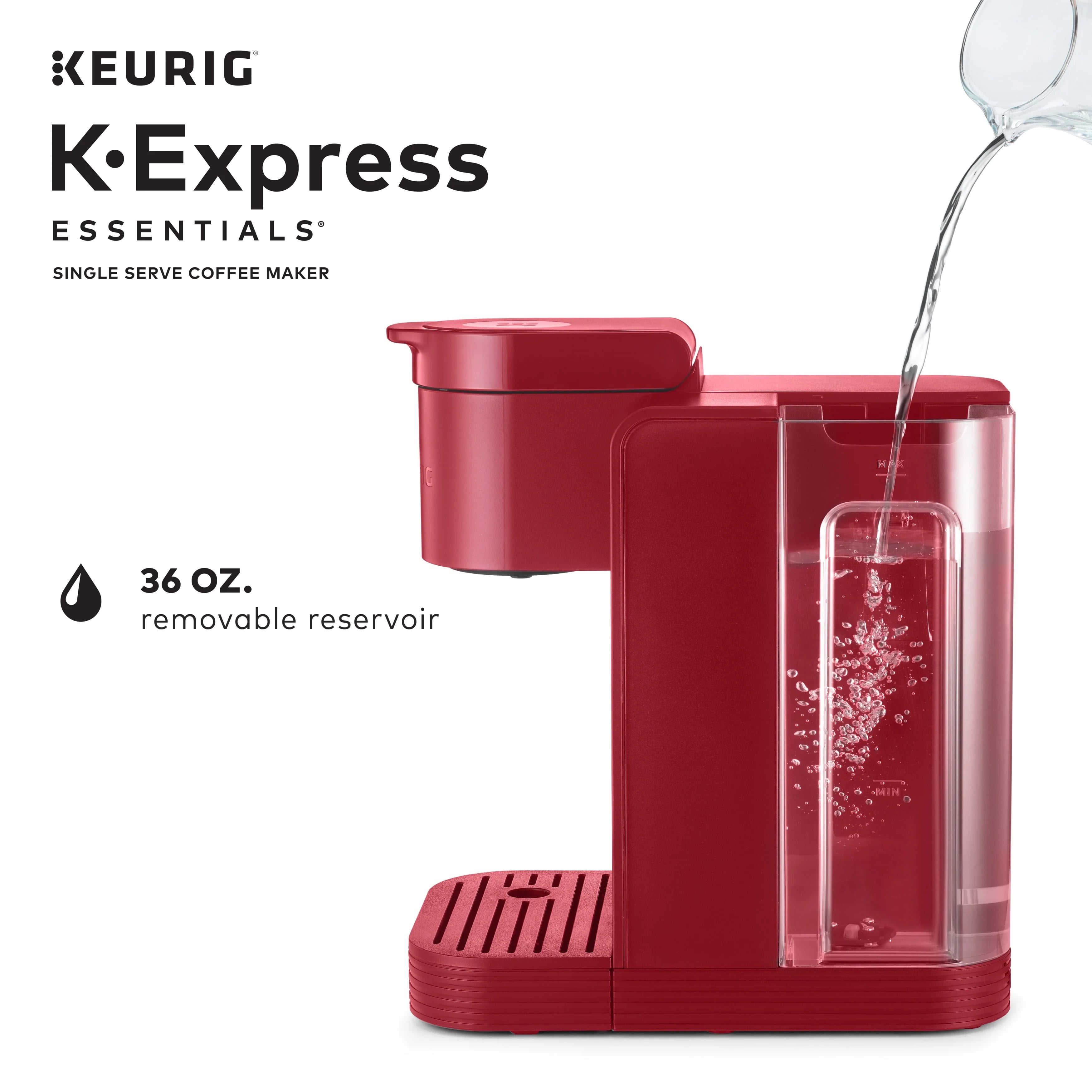 Keurig K-Express Essentials Single Serve K-Cup Pod Coffee Maker, Black L838940