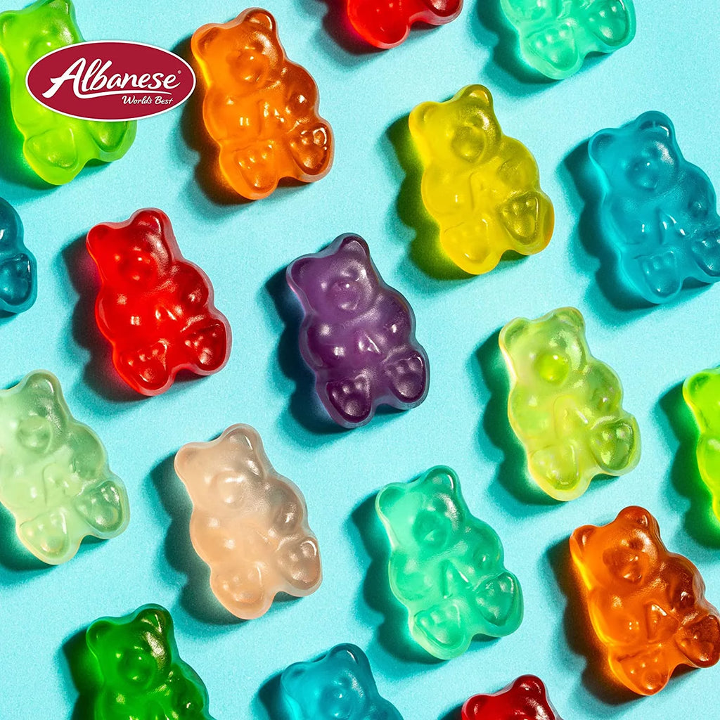 Albanese 12 Flavor Gummi Bears, 5 Pound Bag H69672