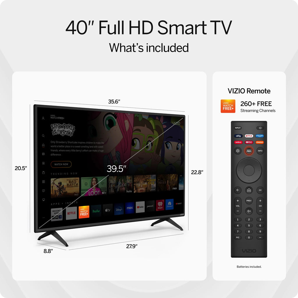 VIZIO 40 Class D-Series FHD LED Smart TV D40f-J09 J479133
