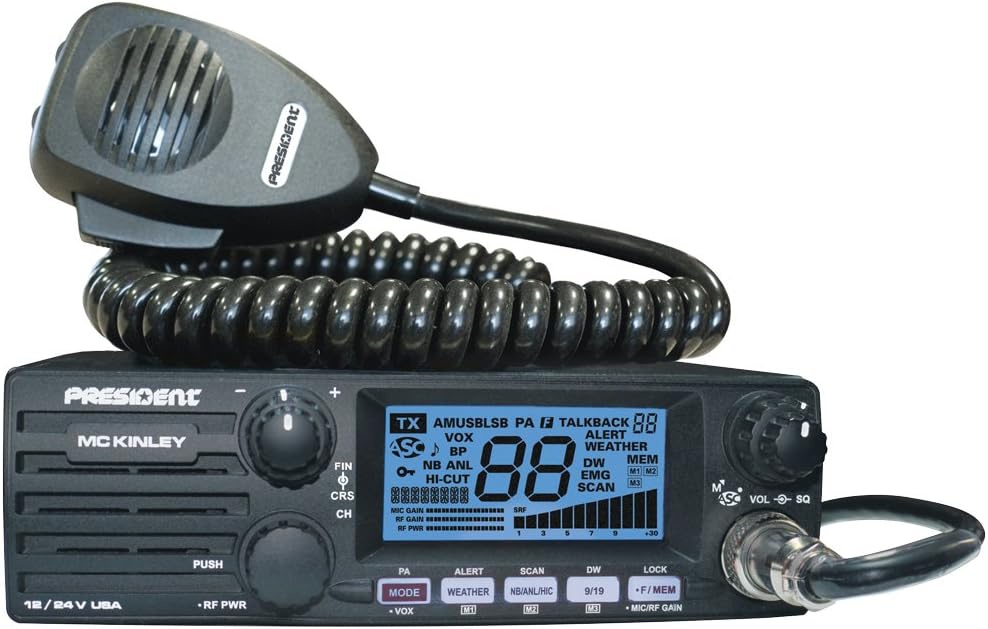 President MCKINLEY USA SSB 12/24V CB Radio D148422