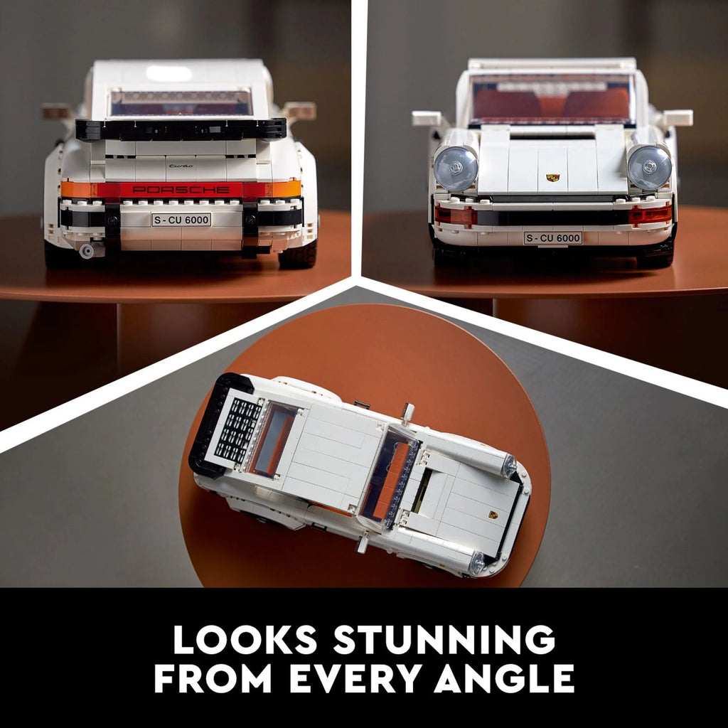 LEGO Icons Porsche 911 10295 Building Kit, 2in1 Turbo Targa Model Car Set R102