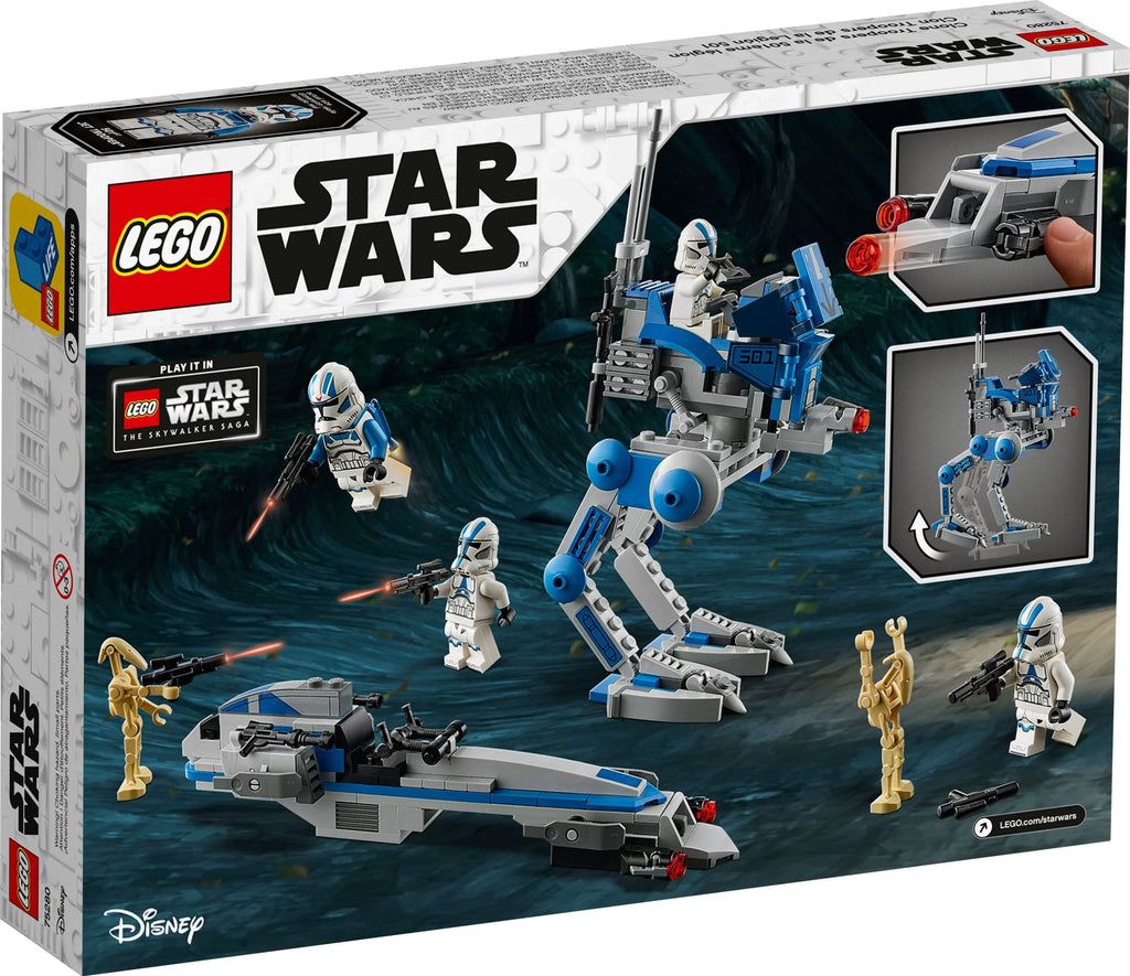 LEGO Star Wars 501st Legion Clone Troopers 75280 Building Toy J328