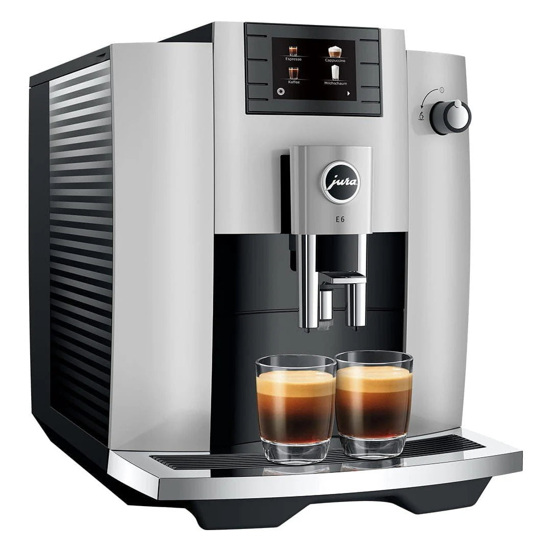 Jura 15559 E6 Automatic Espresso Machine, Piano White T131