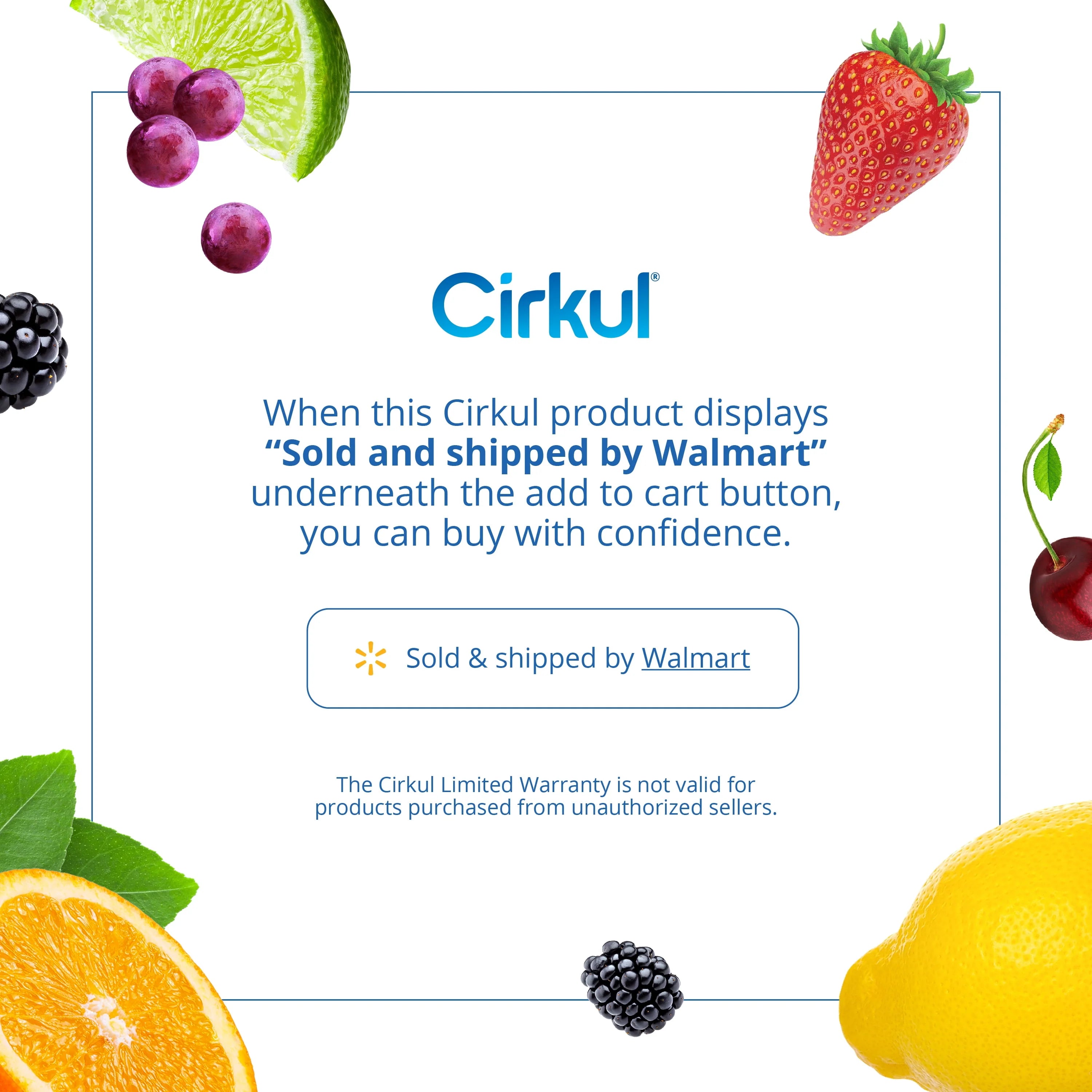 Cirkul 22oz Plastic Water Bottle Starter Kit with 2 Flavor Cartridges Z916327