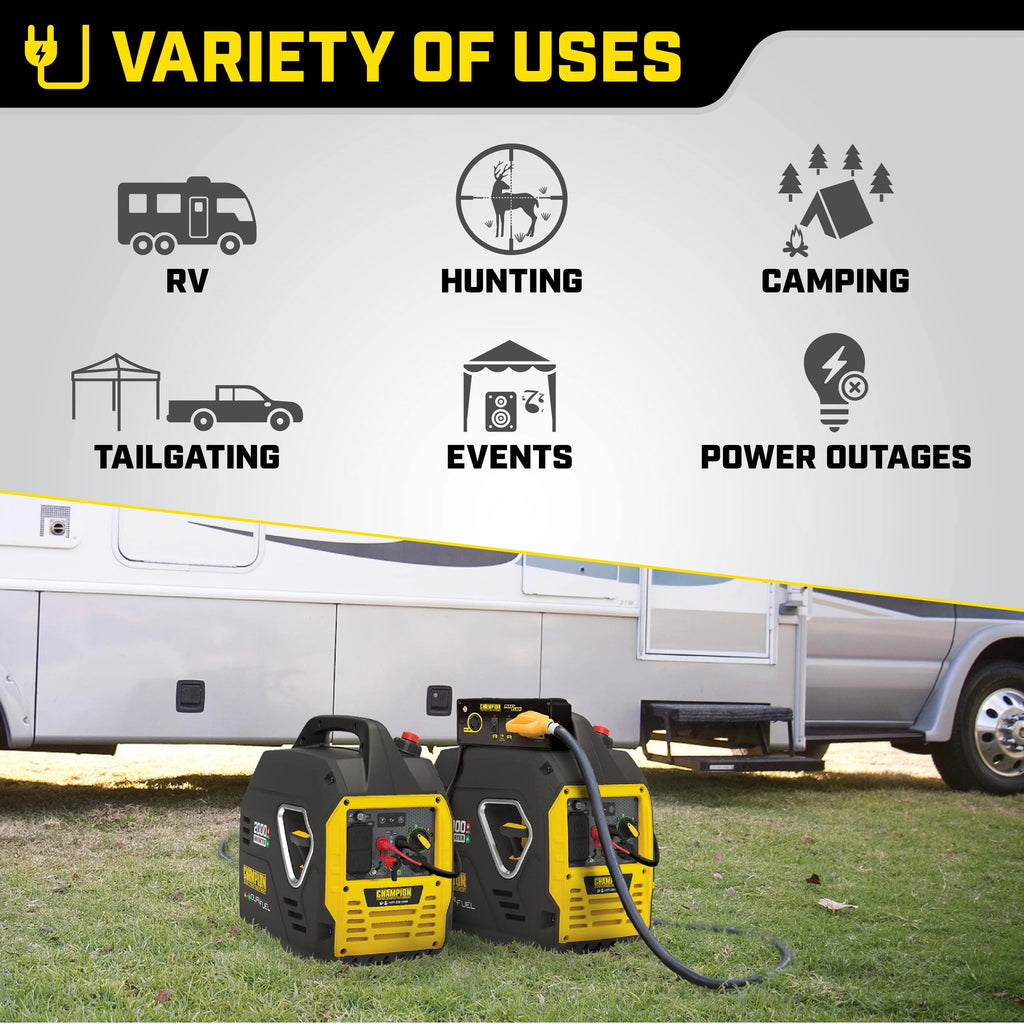 Champion Power Equipment 2000 Watt Dual Fuel Inverter Generator K903