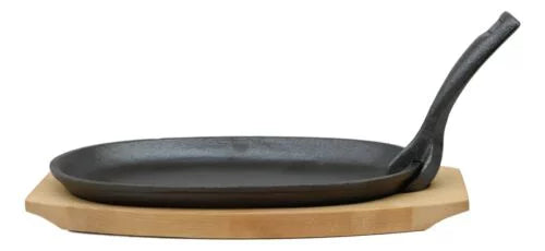 Cast Iron Fajita Skillet Set with Base O46349