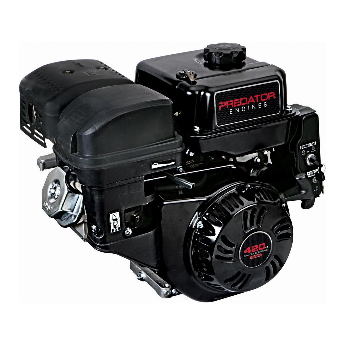 PREDATOR 13 HP (420cc) OHV Horizontal-Shaft Gas Engine, EPA