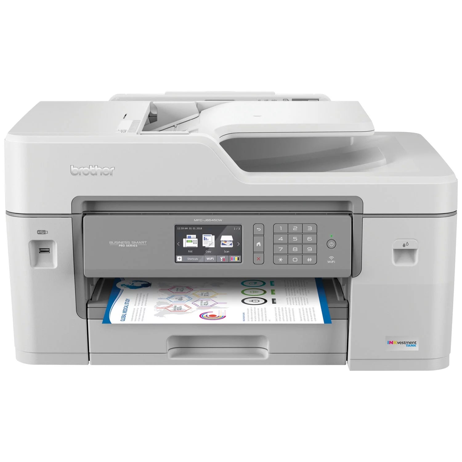 Brother MFC-J6545DW Wireless All-in-One Inkjet Printer D798