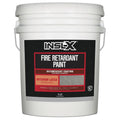 Insl-X 1806553 Fire Retardant Paint Flat White Latex Intumescent Coating 5 Gal