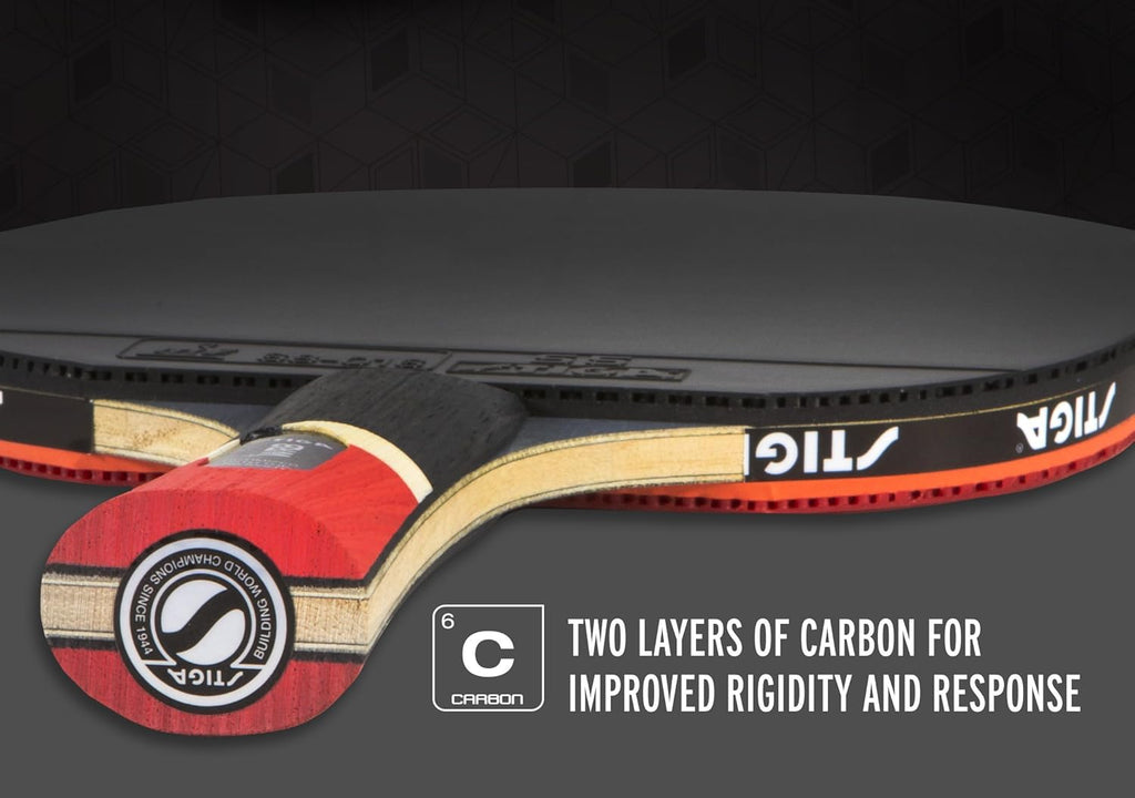STIGA Pro Carbon Table Tennis Racket H85596