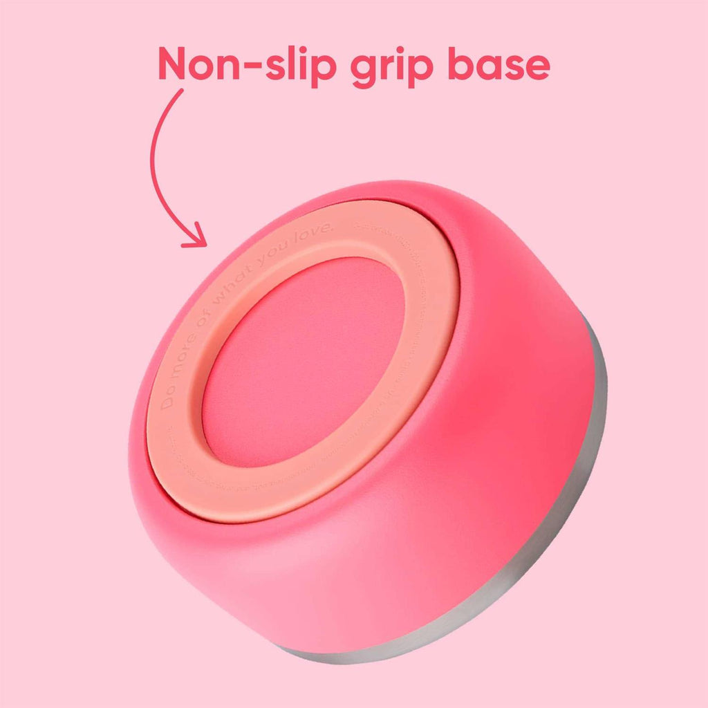 Owala Pet Bowl Stainless Steel Food & Water Bowl Pink R7592