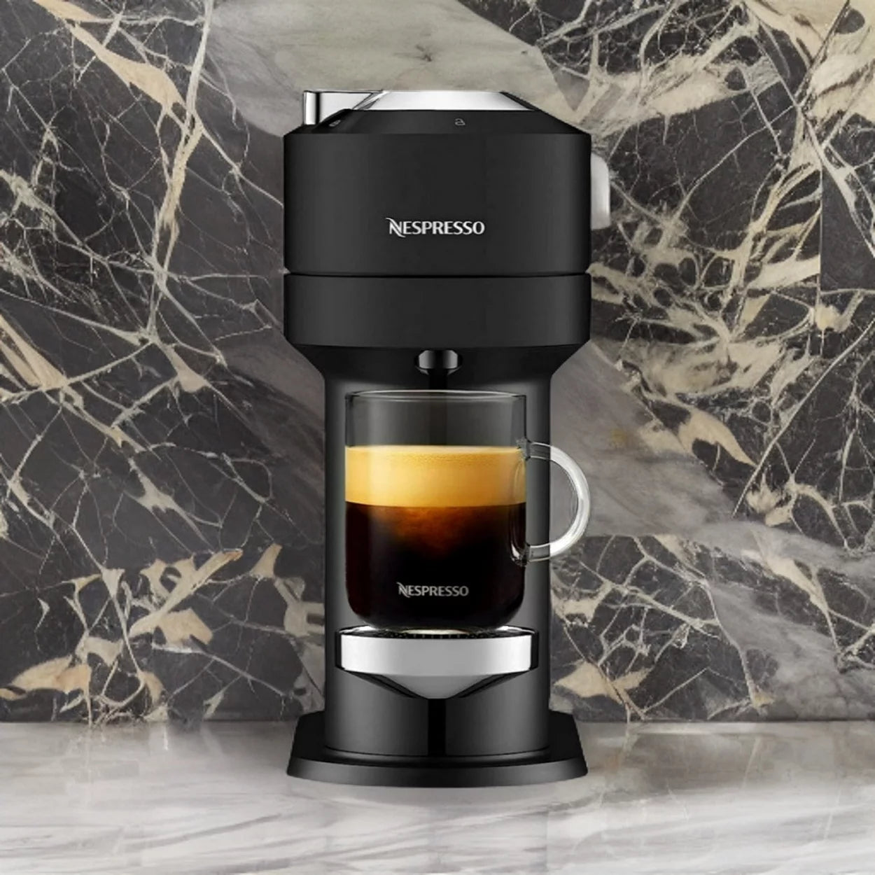 Nespresso Vertuo Next Deluxe Coffee and Espresso Machine, Matte Black O509125