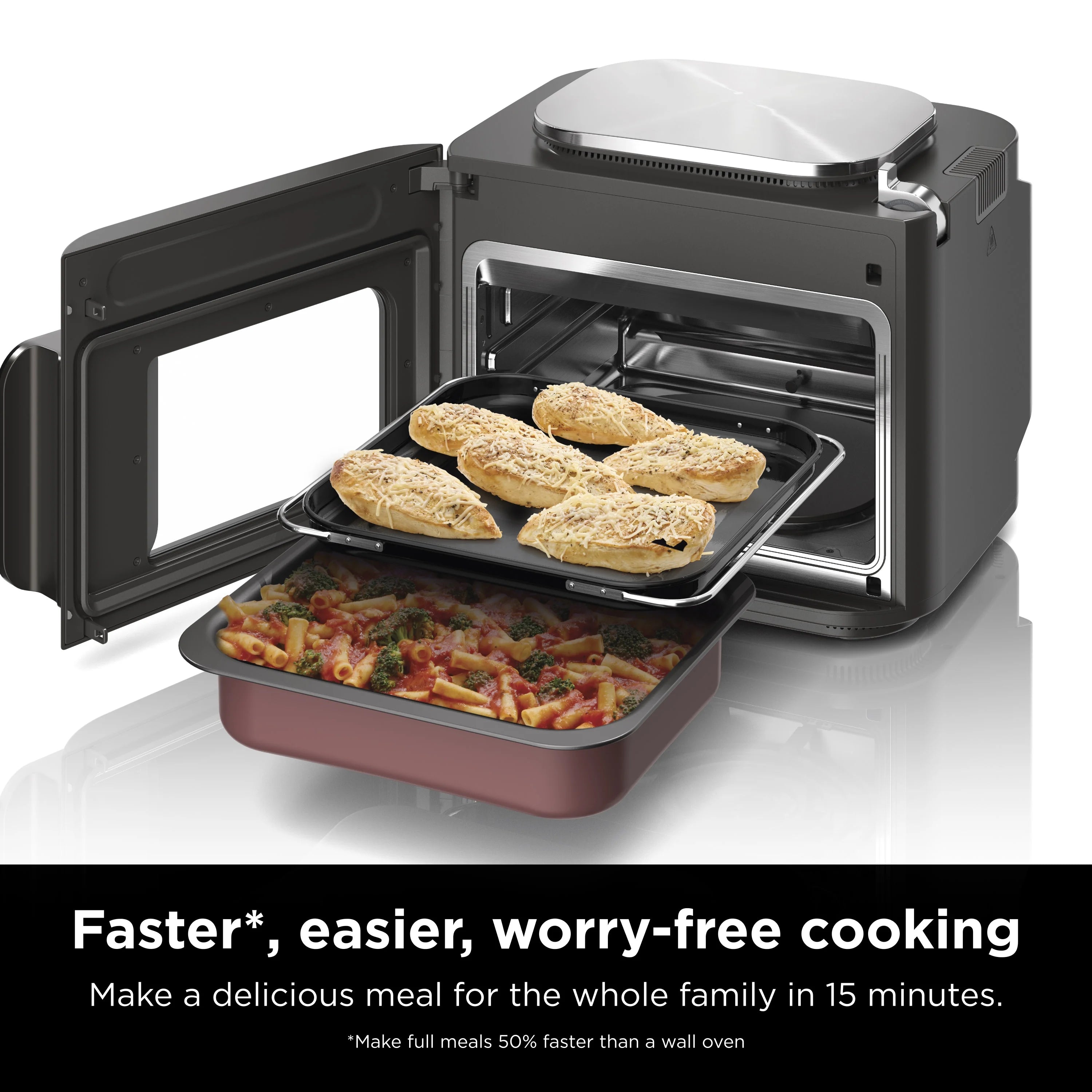Ninja Combi All-in-One Multicooker, Oven & Air Fryer, Stainless Steel E793
