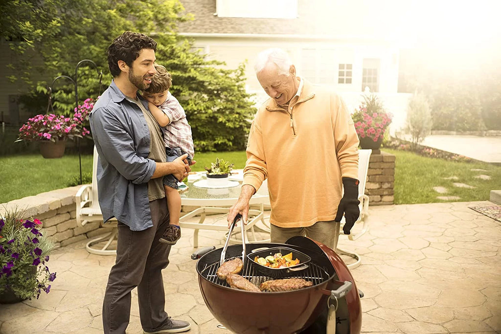 Weber 22 in. 70th Anniversary Kettle Charcoal Grill J3762