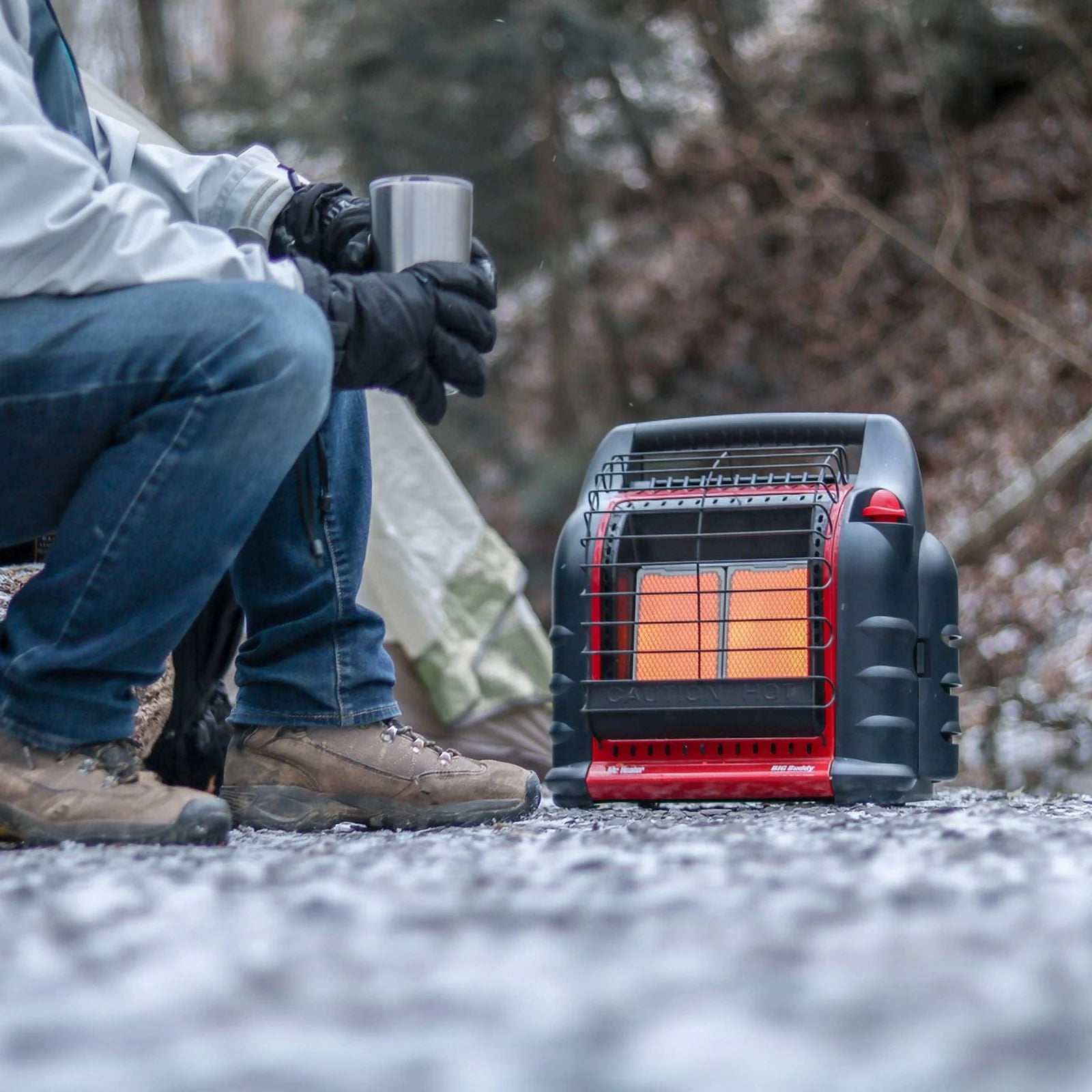 Mr. Heater Big Buddy Portable 18,000 BTU Propane Heater MH18B M349