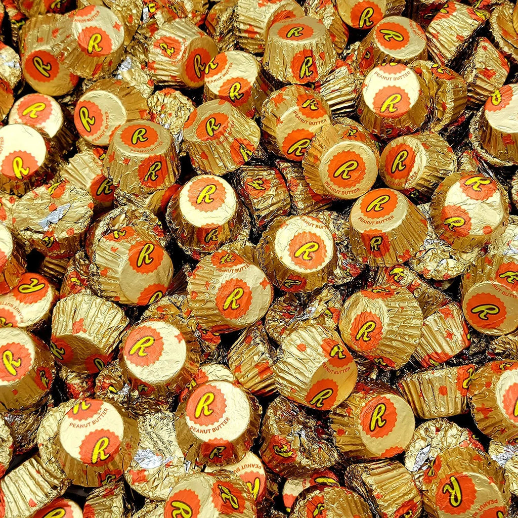 Reeses Peanut Butter Miniature Cups - Individually Wrapped - 2 Pound Bulk Pack U57800