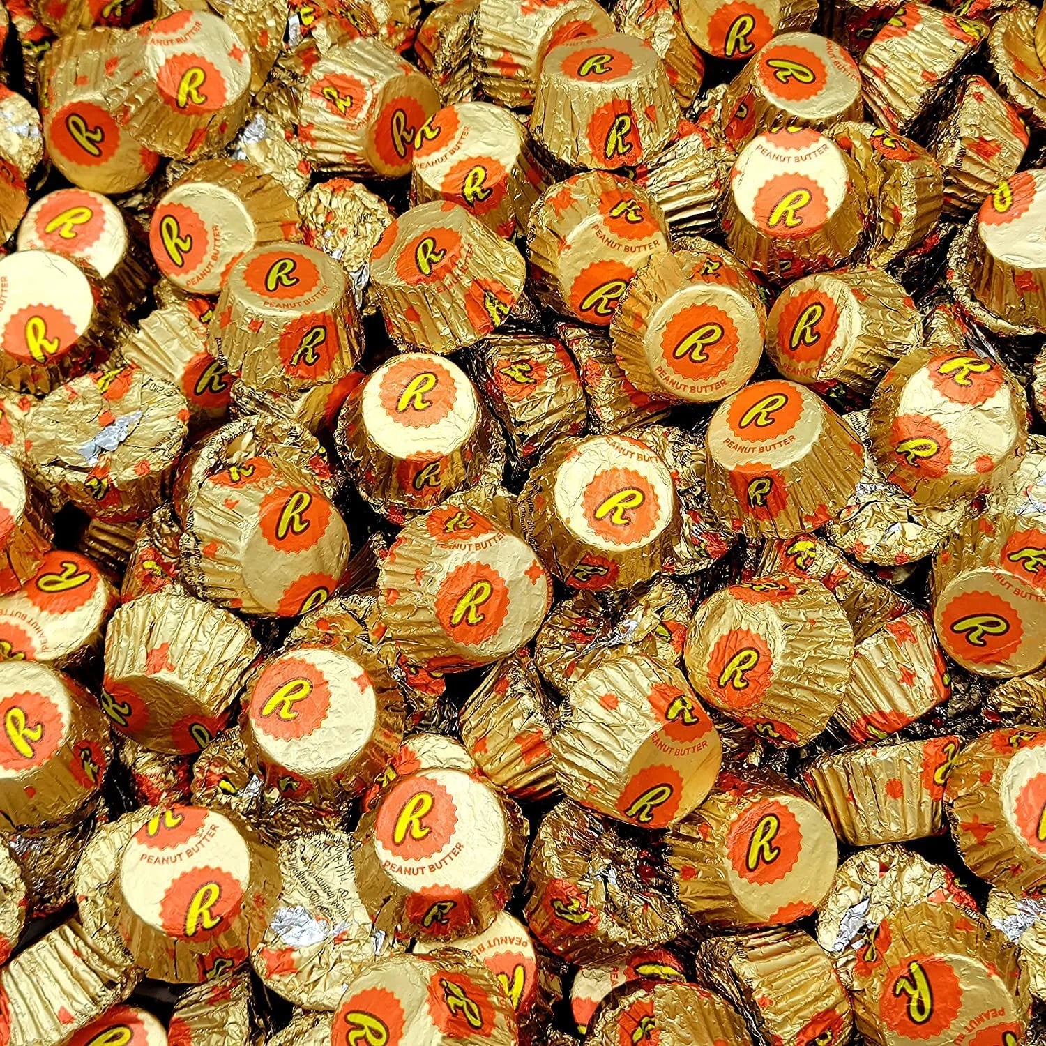 Reeses Peanut Butter Miniature Cups - Individually Wrapped - 2 Pound Bulk Pack U57800