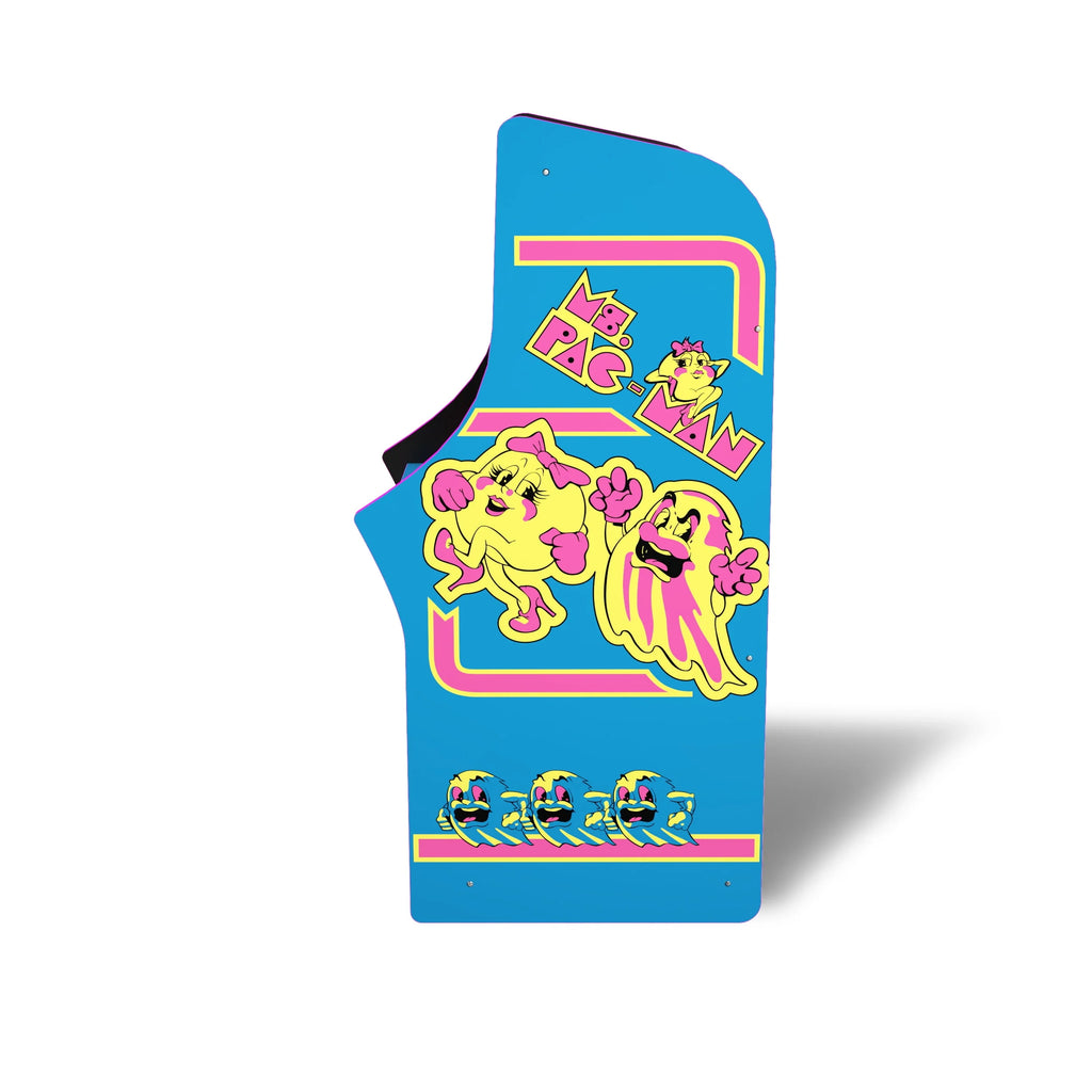 Arcade1Up Ms. PAC-MAN Classic Arcade Game, 4-ft Stand-Up Cabinet, 17-Inch Screen C17514