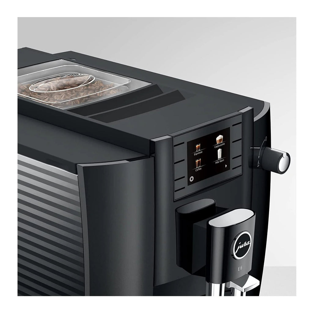 Jura 15559 E6 Automatic Espresso Machine, Piano White T131