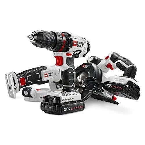 Porter-Cable 4-Tool Cordless Drill Combo Kit H31115