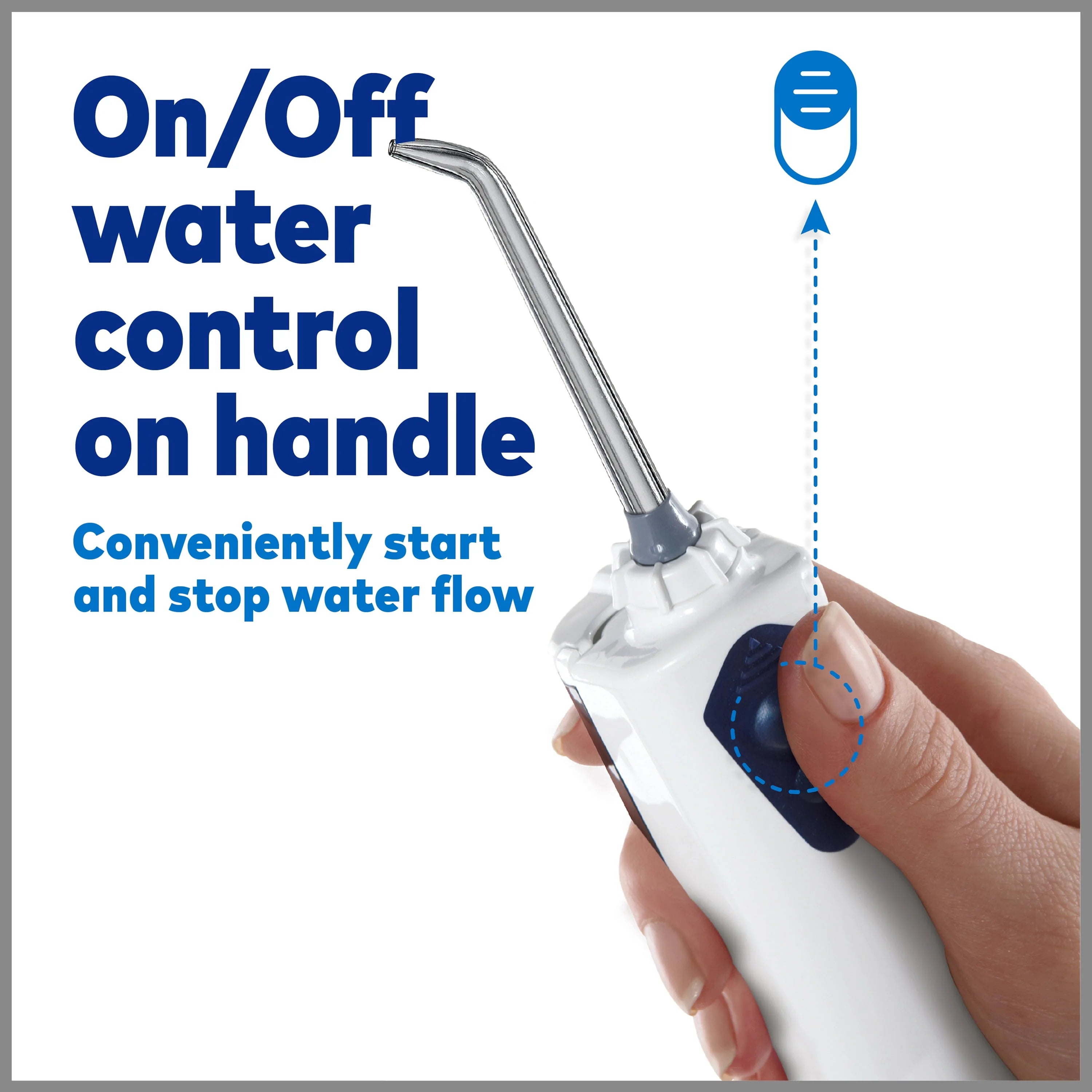Waterpik Cordless Portable Rechargeable Water Flosser WP-360 S345834
