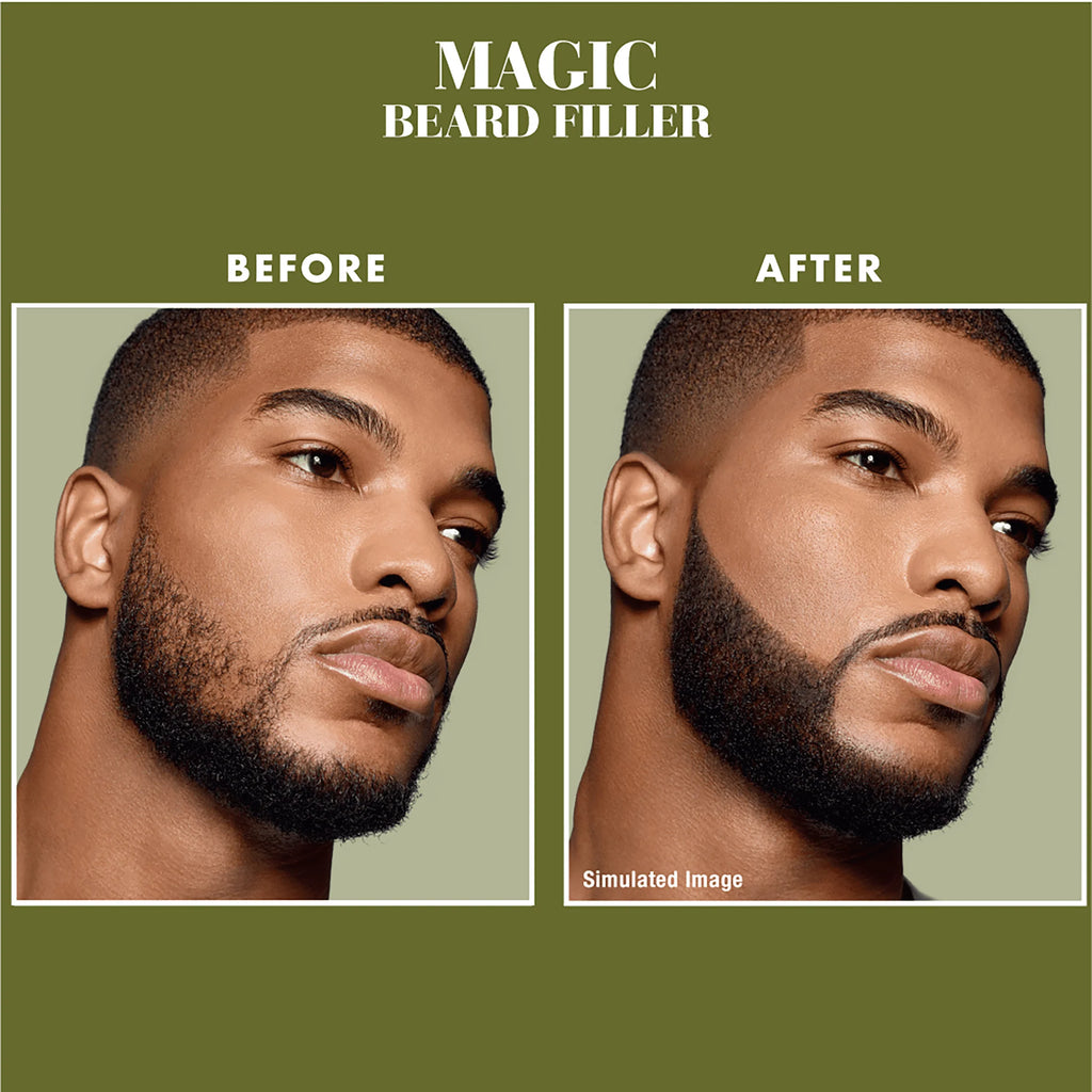 Softsheen-Carson Magic Grooming Beard Filler, Natural Black, 0.05 fl oz D50014