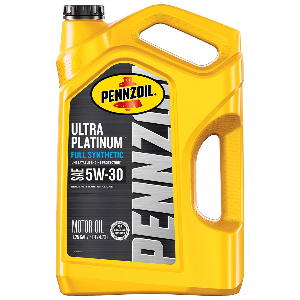Pennzoil Ultra Platinum 5W-30 Full Synthetic Motor Oil, 5 Quart
