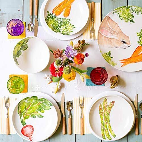 Vietri Spring Vegetables Round Platter S8472
