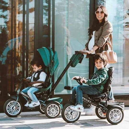 Bentley 6-in-1 Baby Stroller / Kids Trike (JetStream Blue) F800174