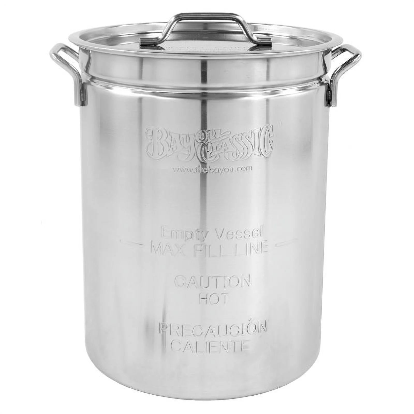 Bayou Classic 1118 32-Quart Stainless Steel Turkey Fryer D82126
