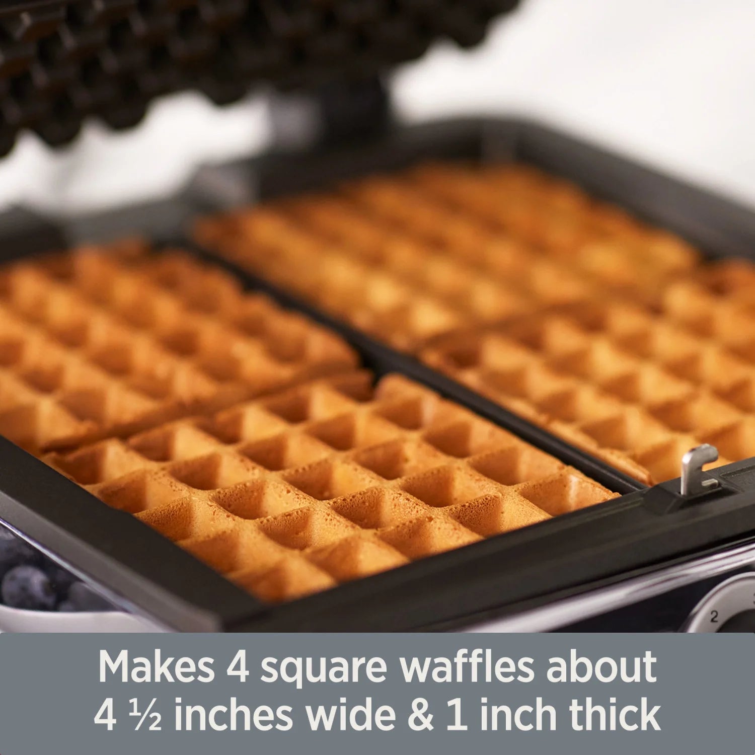 All-Clad Gourmet Digital Belgian Waffle Maker with Removable Plates P356246