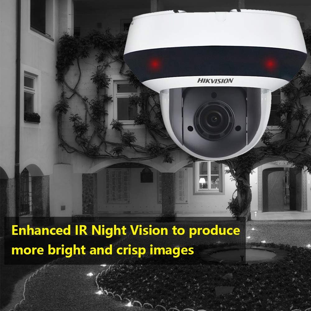 Hikvision 4MP POE Mini PTZ IP Camera DS-2DE2A404IW-DE3, 4X Optical Zoom, Smart IR Night Vision V728230
