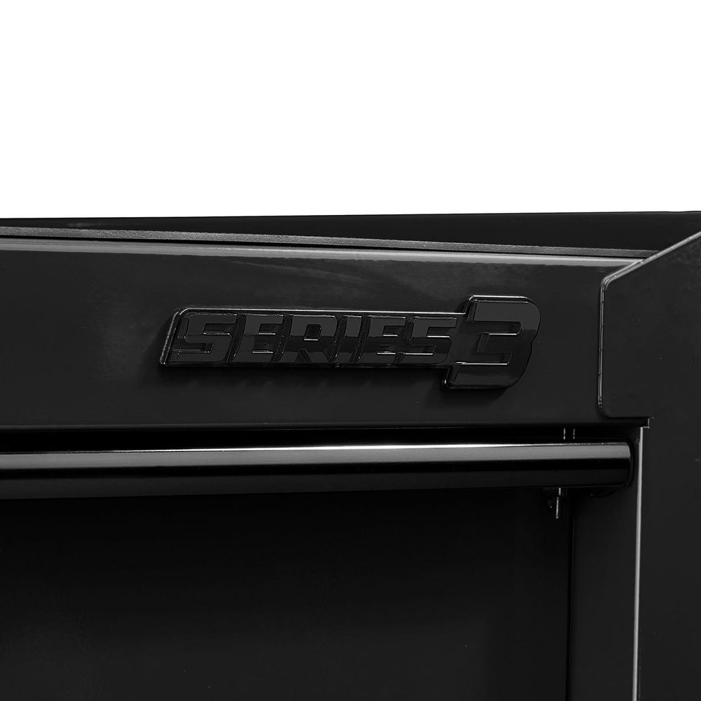 U.S. GENERAL 27 in. x 22 in. Roll Cab, Series 3, Black R13167